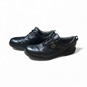 Foot Joy Men’s 11 Black Leather Golf Shoes Used Good Condition Water Proof